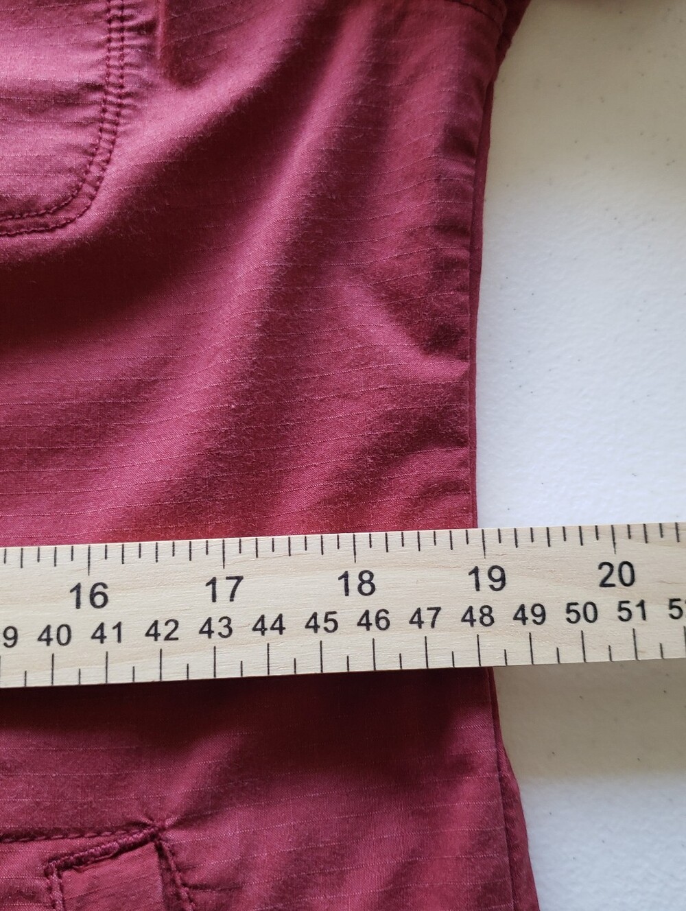 Title Nine Women Medium Long Sleeve Pullover Tunic Dress Medium Burgundy Pockets - Picture 13 of 16
